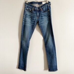 Rag & Bone Skinny Medium Blue Denim Jeans Size 25